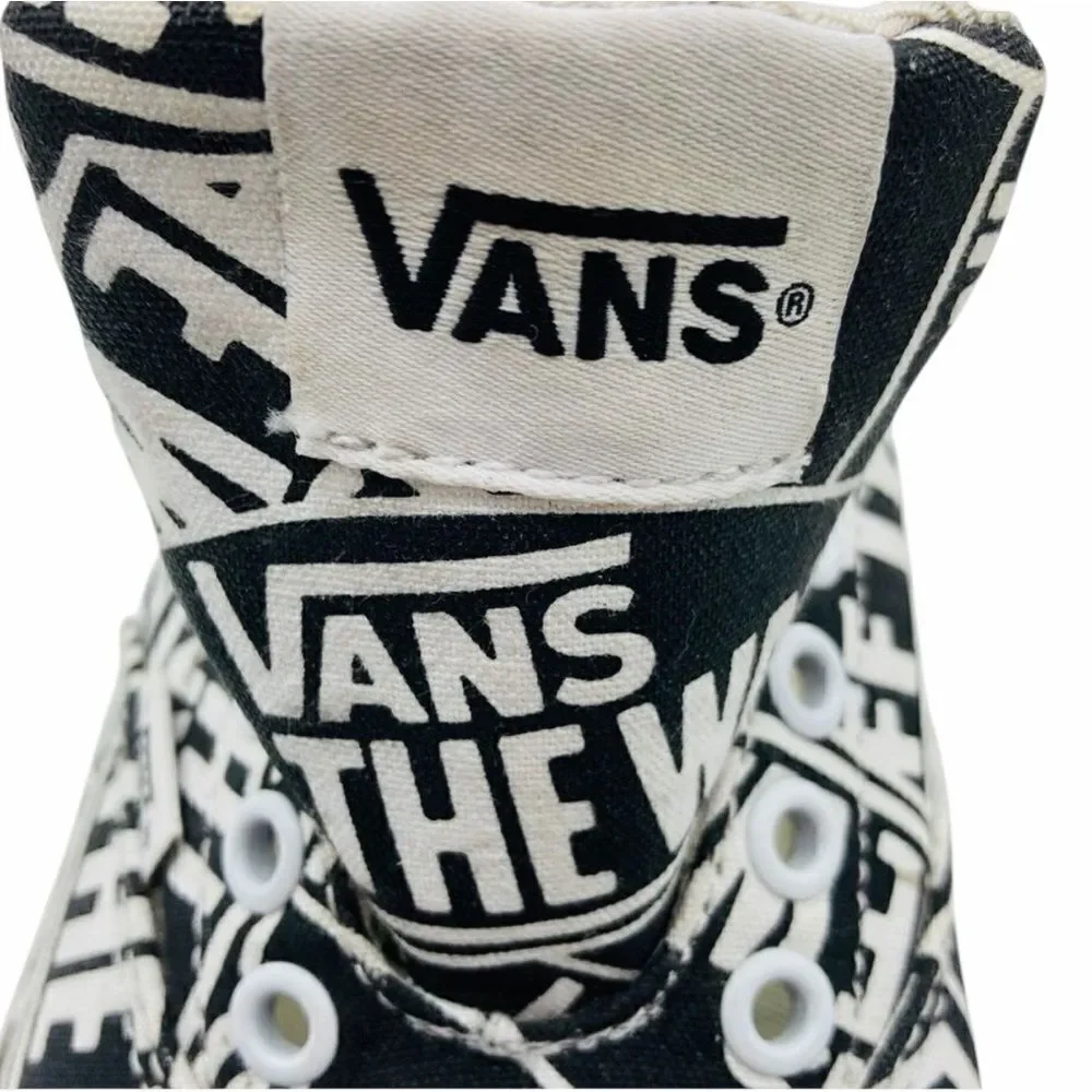Vans Doheny Men’s OFF the Wall All Over Print Sneakers 7,5